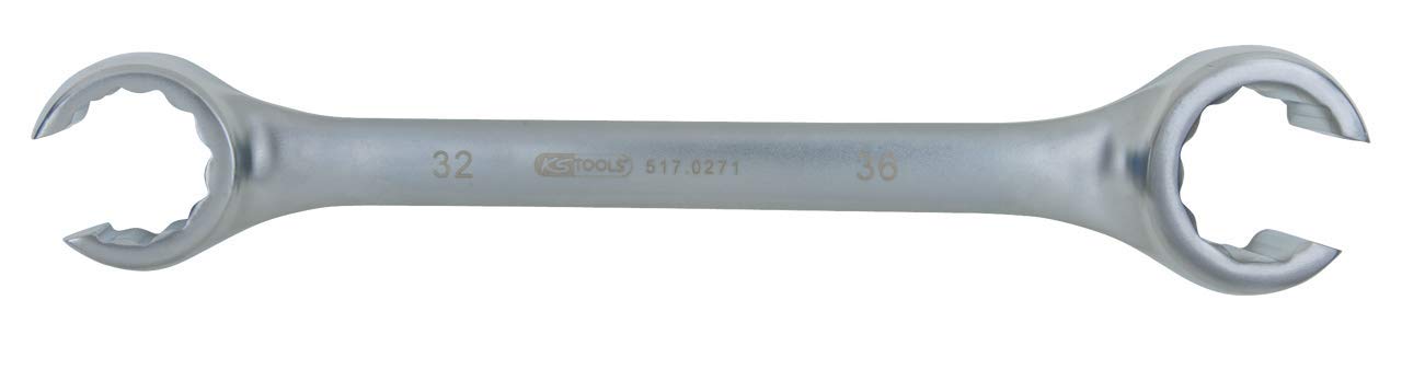 BRILLIANT TOOLS Plastic 32x36 mm Classic Open Double Ring Spanner Offset Wrench