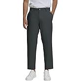 Foucome Men's Golf Pants Slim Fit Work Dress Pants 30“ Lightweight Casual Travel Slacks with Pockets