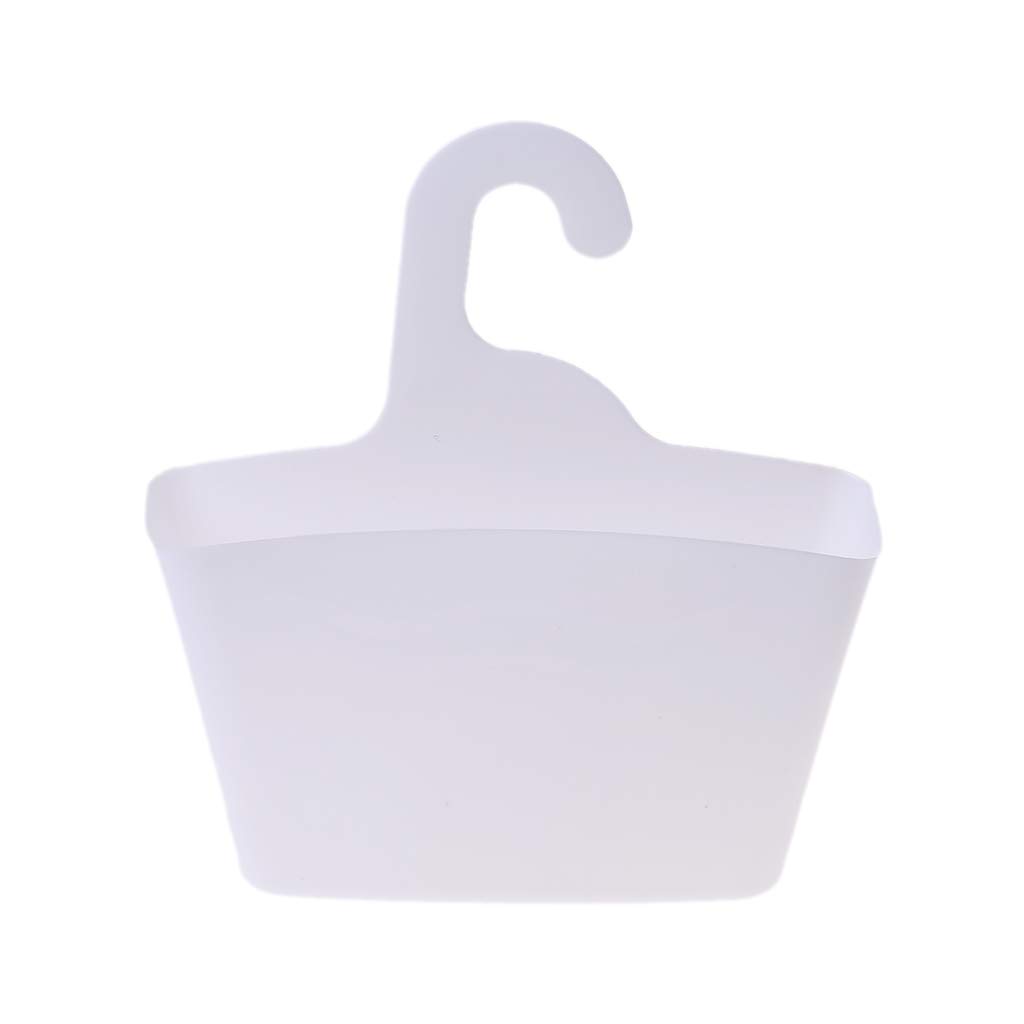 Buwei Wall Mount Multi-layer Plastic Hanging Shower Basket Bathroom Caddy Organizer Racks Household Storage and Collection Items Appliances