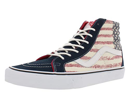 Vans Men Sk8-Hi Reissue - Americana (Blue/Dress Blues)-11.0