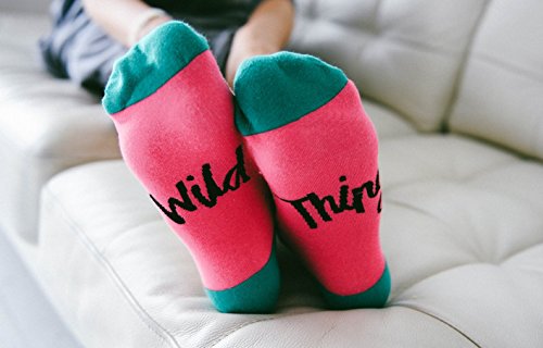Woven Pear, Womens Wild Thing Socks, One Size - Thumbnail 4