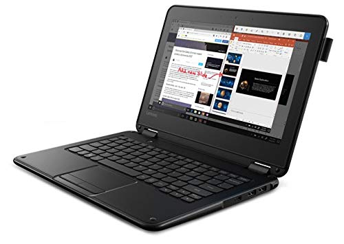 Lenovo wt-81FY000SUS 300e Winbook Touchscreen LCD 2 in 1 Notebook, Windows 10 Pro, Intel Celeron N3450, 1.1 GHz, 64 GB, 11.6