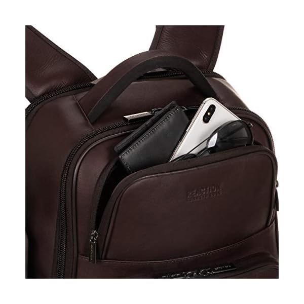 Cole Reaction Colombian Leather Double Compartment 15.6" Laptop