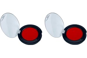 iMark Fingerprint Pad, Thumbprint Pad for Notary, Security ID & Law Enforcement – 2 Pack (Red)