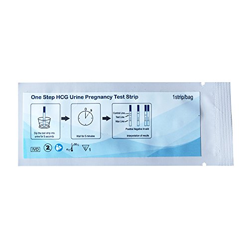 ChoiceMMed One Step Urine Pregnancy Test, HCG Test Strips, 20 Count