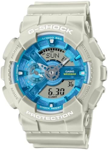 Amazon.com: Casio GM-S110 Metal Covered Wristwatch, pink beige