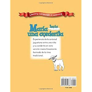 María tenía una corderita (Mary Had a Little Lamb) (Spanish Version) (Early Childhood Themes) (Spanish Edition)