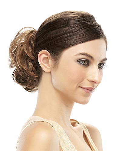 Mimic Curly Ponytail Wrap Elasticized Womens Scrunchie 4.5