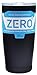 Zero Degree Stainless Steel Tumbler with Lid, Double Wall Vacuum Insulated Travel Mug for Hot and Cold Drink (20oz Black)