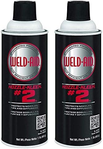 Weld-Aid Nozzle-Kleen #2 Anti-Spatter Liquid, 16 oz (Тwo Рack)