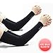 MIERES Arm Sleeves, Ice Silk UV Protection, Cooling Or Warmer Arm Sleeves, Sun Protection Arm Sleeves for Women Or Men, Cycling Basketball Outdoor Sporting