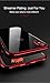 Cafele soft TPU case for iPhone X cases ultra thin transparent plating shining case for iPhone X Mixed silicon cover (Red)