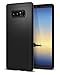 Spigen Thin Fit 360 Designed for Samsung Galaxy Note 8 Case (2017) Tempered Glass Screen Protectors Included - Black