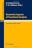 Geometric Aspects of Functional Analysis : Israel Seminar (GAFA), 1986-87, , 0387193537