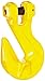 Indusco 47400186 Grade 80 Drop Forged Alloy Steel Clevis Grab Hook with Cradle, Painted Finish, 1/2