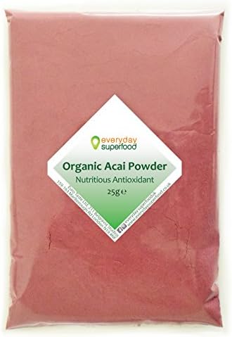Organic Acai Berry 25g Powder Acai Berry Superfood Powder by Everyday Superfood