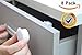 Clearance Price 8 Locks + 2 Keys Safety Magnetic Child Cabinet Lock | Babyproof Lck | Simple One Hand Babyproofing | 3M Adhesive Tape Easy to Install Children Locks Wont Damage Furniture Drawers