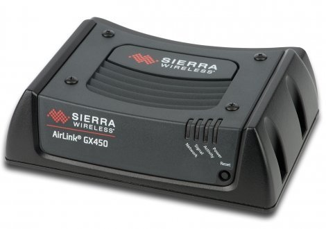 Sierra Wireless AirLink GX450 1102360 Rugged, Secure Mobile 4G LTE, GPS, Wi-Fi Gateway Modem - Verizon - AC & DC (No Antennas Included)