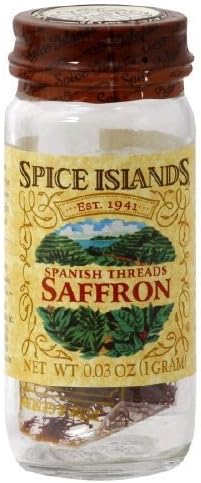 Spice Islands Saffron Threads, .03-Ounce(Pack of 3) by Island Spice