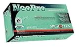 Microflex NPG-888-L Neopro Exam Gloves, PF Chloroprene, Latex-Free, Textured Fingers, Green, Large, 100 per Box, 10 Box per Case (Pack of 1000)