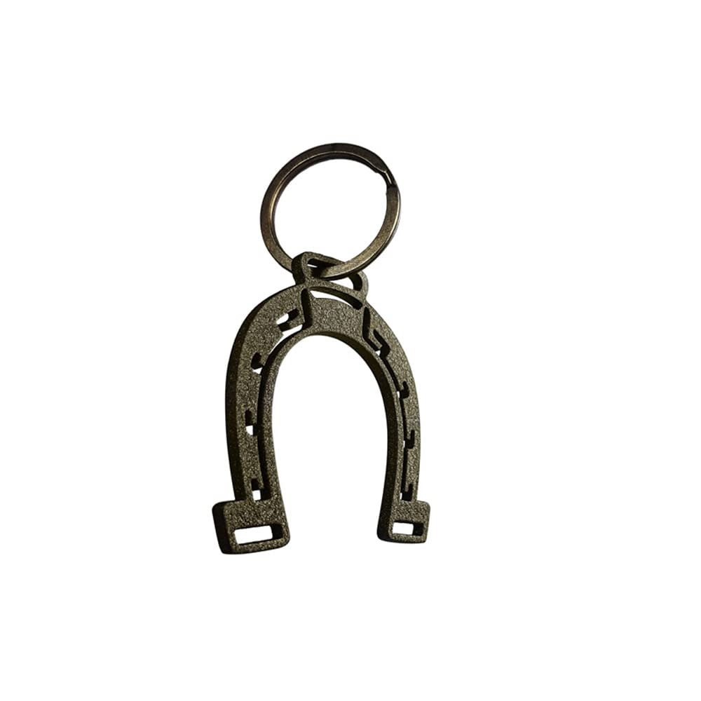 Avisa Stainless steel key chain - 'Horseshoe' (golden)