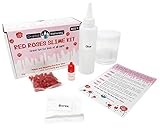 Original Stationery Slime Making Kit - Red Roses Scented Slime Kit for Girls Aged 7+, Kit Includes Borax Power Activator, Glue, Red Roses & Scent Plus Storage Container