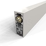 Automatic Door Bottom, Regular Duty Surface Mounted Clear Anodized Aluminum 32"