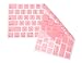 COOSKIN®Silicone Colorful Keyboard Protective Skin for Apple Magic Keyboard (MLA22LL/A), After 2015 November US Layout (Pink)