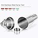 Cocktail Shaker,18/8 Grade Stainless Steel Martini Shaker, 25 Ounce Drink Shaker-Built in Strainer,Professional Bar Tools,Bartender Kit