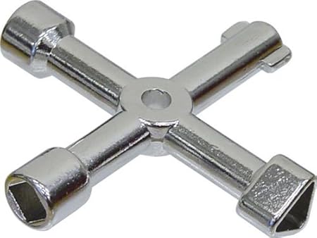 Llave universal para cajas de contadores de gas: Amazon.es: Bricolaje y