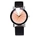 Clearance Sale!DEESEE(TM)vansvar Women's Casual Quartz Leather Band Newv Strap Watch Analog Wrist Watch (A)