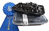 Organic Grown Sale! 4 pounds PEELED Black Garlic Equal to 8 pounds unpeeled (no cores, stems, or peels in weight!0 (black garlic, 1 pound)