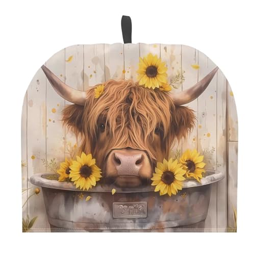 Mintulipy Highland Cow and Sunflower Tea Cozy Tea Cozy Insulated Teapot Covers Keep Warm Decorative Tea Cozy for Mug for Kitchen Table Hotel Tea Party Restaurant Indoor at Amazon