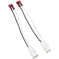 DS18 JC-S Speaker Connector Adapter for Selected Chrysler/Dodge/Jeep Wrangler - Speaker Wire Harness Connector Plug Replacement - Midrange/Woofer Audio Cable - 2 pcs