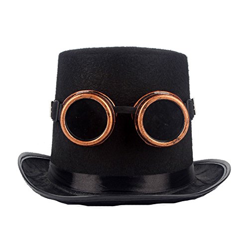 FUT Vintage Welding Cyber Punk Gothic Steampunk Goggles Flexible Different Lenses Cosplay for Steampunk Costumes