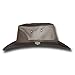 Barmah Hats Foldaway Saddler Cooler Leather Hat 1063BC