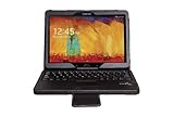 Epartsdom(TM)Samsung Galaxy Note 10.1 2014 Edition Bluetooth Keyboard with w/Touchpad Portfolio Case - DETACHABLE Bluetooth Keyboard case for Samsung Galaxy Note 10.1 2014 Edition +Epartsdom Touch Stylus