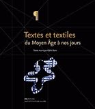 Textes et textiles du Moyen-Age à nos jours (French Edition) by