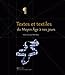 Textes et textiles du Moyen-Age à nos jours (French Edition) by