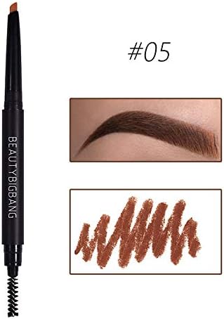 Eyebrow Enhancers Natural Double-Ended Eyebrow Pencil Waterproof Eyebrow Pencil Cosmetics Tools 05