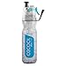 O2COOL ArcticSqueeze Insulated Mist 'N Sip Squeeze Sports Water Bottle - 20 oz, Light Blue