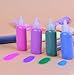 Fireboomoon 12 Pack Toy Scenic Sand Art painting in 12 Vivid Colors