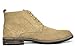 BRUNO MARC MODA ITALY URBAN-02 Men's Classic Lace Up Ankle High Original Suede Leather Perforated Wing Stripe Desert Wind boots SAND SIZE 11