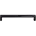 Sanctuary II Modern Metro Slot 7" Center Bar Pull Finish: Black