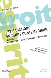 Les  sanctions en droit contemporain