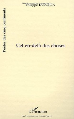 Cet en-delà des choses