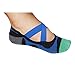 Lupo Women's Striped No Slip Yoga Socks