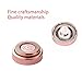 Facial Hair Remover Replacement Heads , Good Finishing and Well Touch for Lip,Chin,Cheeks and Sideburns As Seen On TV 18K Gold-Plated (Rose gold)