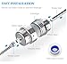 Shower Filter with Replacement Cartridge - Weicai High-Output Universal Shower Head Water Filter Dramatically Purifies Your Water & Revitalizes Your Body (12-Stage)