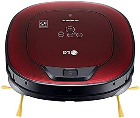 qtimber Robot Vacuum Cleaner LG VSR8600RR Serie 8 Hombot Turbo A 0,6 L 60 dB 58W Red 15.49 x 53.01 x 46 cm aspirapolvere portatile, aspirapolvere senza sacco, aspirapolvere